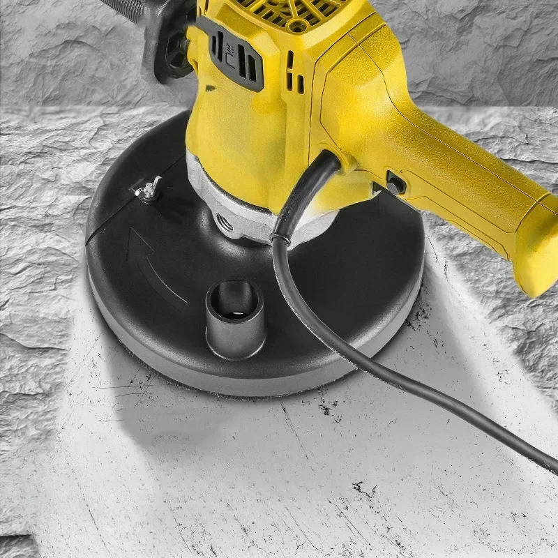 벽 다듬질 연마 샌딩 머신 건식 벽체 샌딩기 먼지 없는 러프 그라인딩 도구 지상 콘크리트 시멘트 2600W 220V