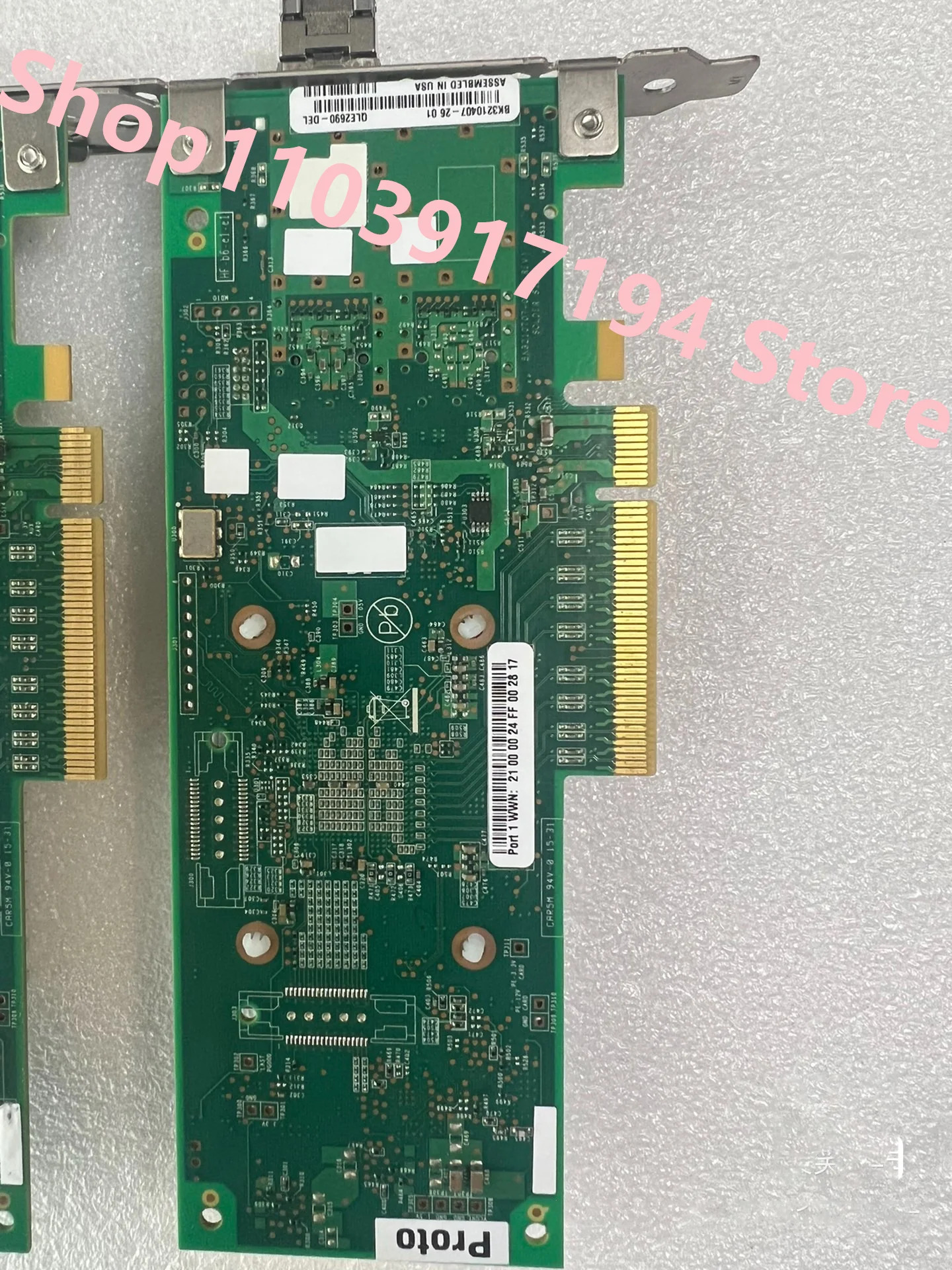Dell Qlogic QLE2690 16G FC 단일 포트 HBA 광섬유 네트워크 카드 QLE2690-DEL