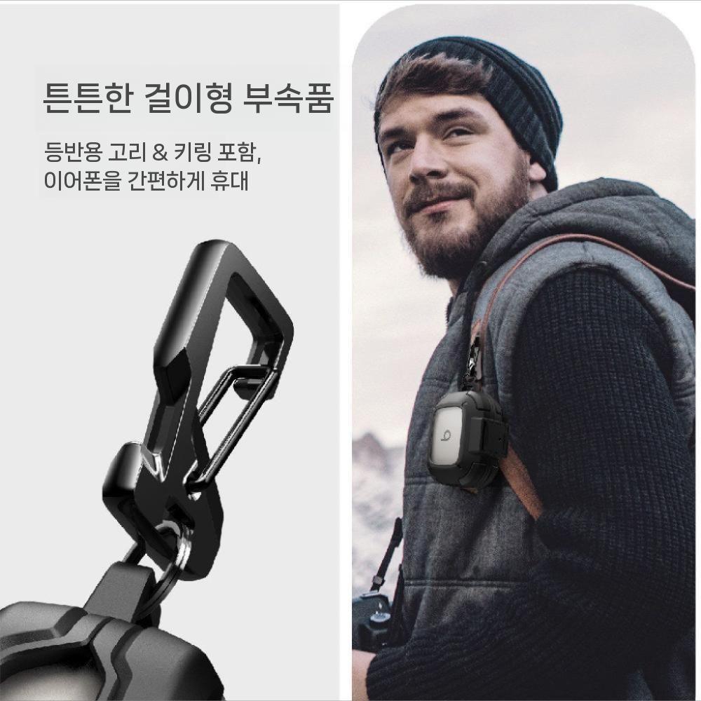 Beats Powerbeats Pro2 셰퍼드 보호 케이스 메카 스타일 잠금장치 버클 - 상세 이미지 5