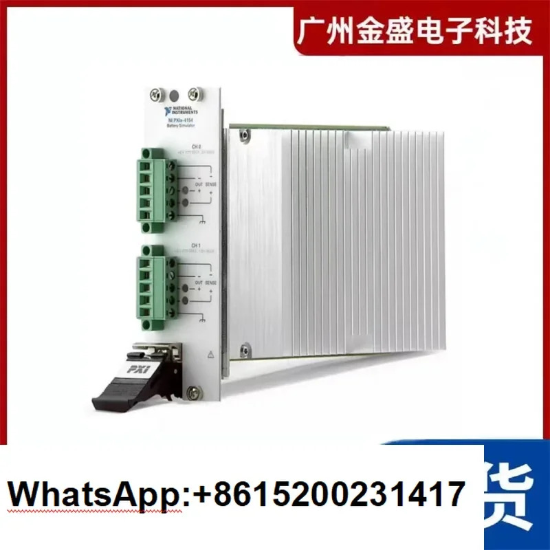 PXI 프로그래밍 가능전원공급장치 NI PXIe-4154 2 채널 8V 데이터 수집 신