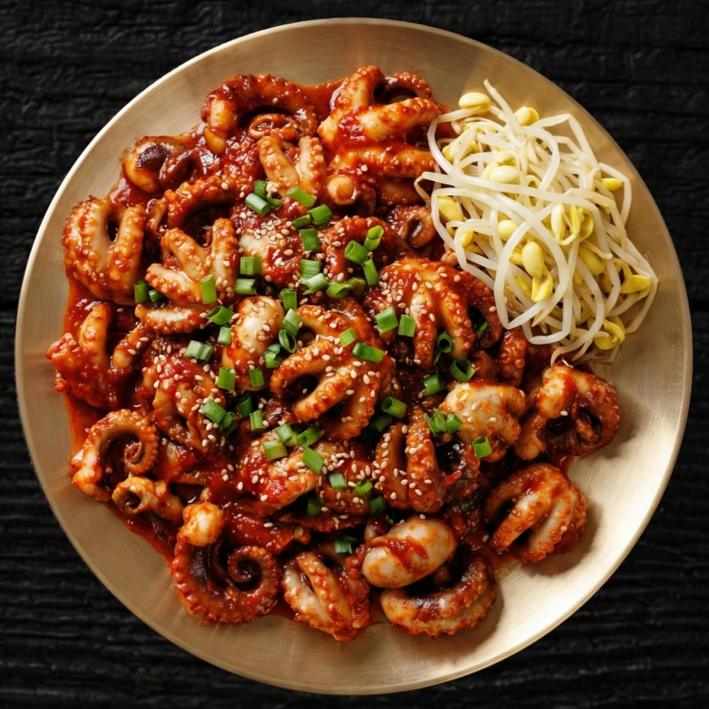 타우린폭탄 보양선 저당 쭈꾸미 볶음 양념 밀키트 캠핑 요리 보양식 500g, 3개 - 상세 이미지 3