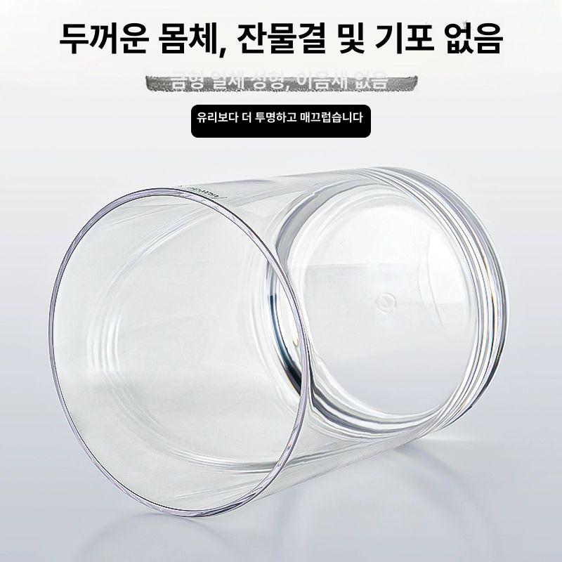원형 아크릴 투명어항 열대어 관상어 홈아쿠아 인테리어 수족관 어항용기 - 상세 이미지 3