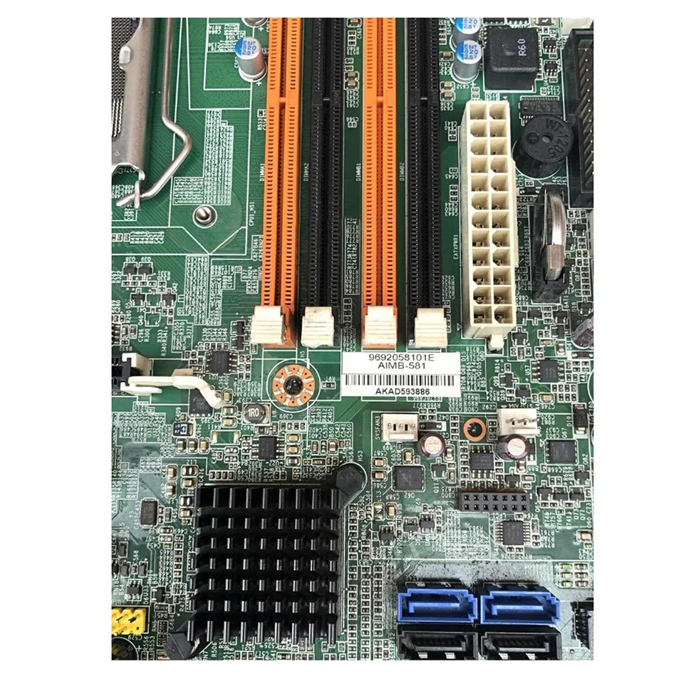 Advantech 산업컴퓨터 메인보드 1155 핀 듀얼 포트 AIMB-581 REV.A1 AIMB-581QG2