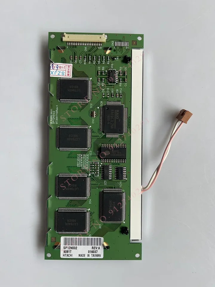 Hitachi 오리지널 4.8 인치 SP12N002 97-44522-0 FSTN LCD 스크린 디스플레이 256x64