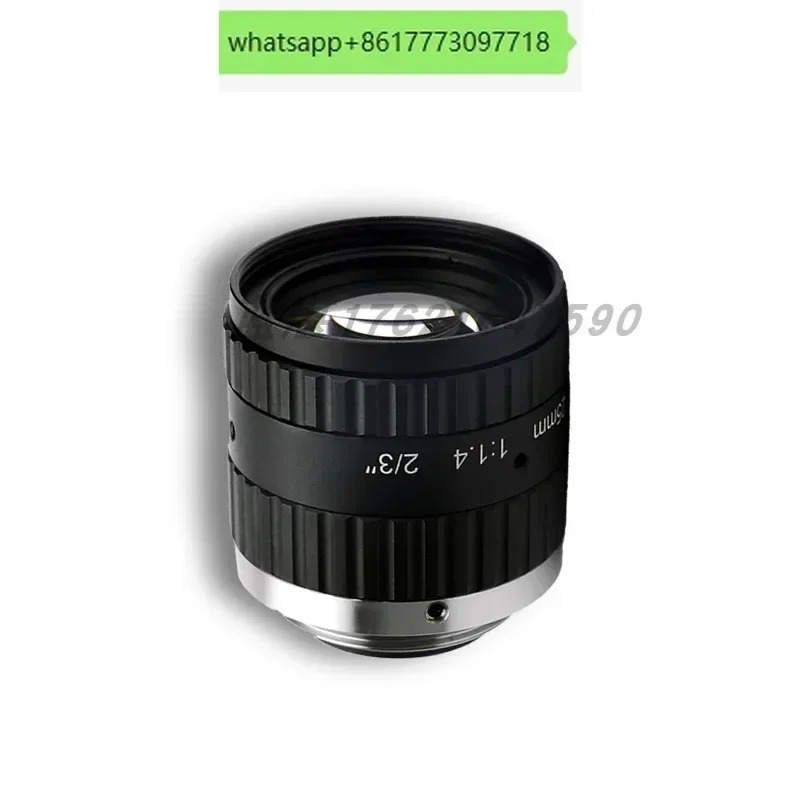 500만 2/3인치 C 포트 산업카메라 렌즈 고정 초점 6mm 8 12 16 25 35 50 12-36mm