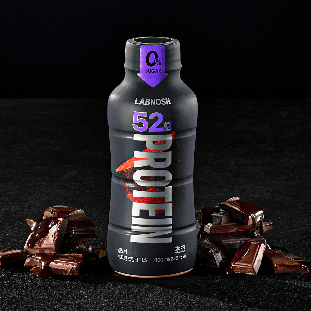 랩노쉬 프로틴 드링크 맥스 초코, 400ml, 6개