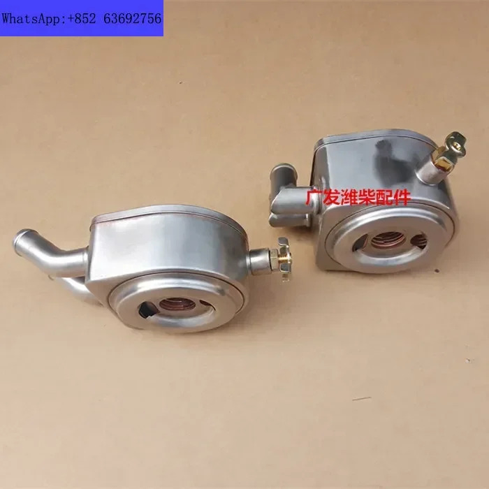 Weichai Carter 엔진 오일 쿨러 Huadong R4105R4108 냉각 라디에이터