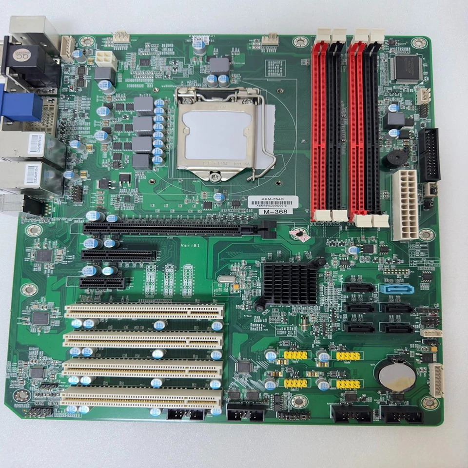 산업컴퓨터 마더보드 듀얼 포트 AEM-754C