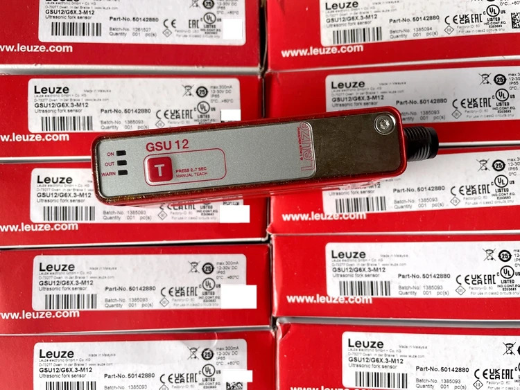 Laoyice LEUZE 슬롯형 투명 라벨 감지 GSU12/G6X.3-M12 GSU12/6GX.3-M12