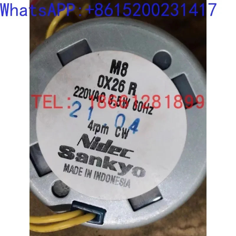 SANKYO 마이크로 모터 MMXL-III 오일 펌프 M8 NIDECrpm 12rpm CW