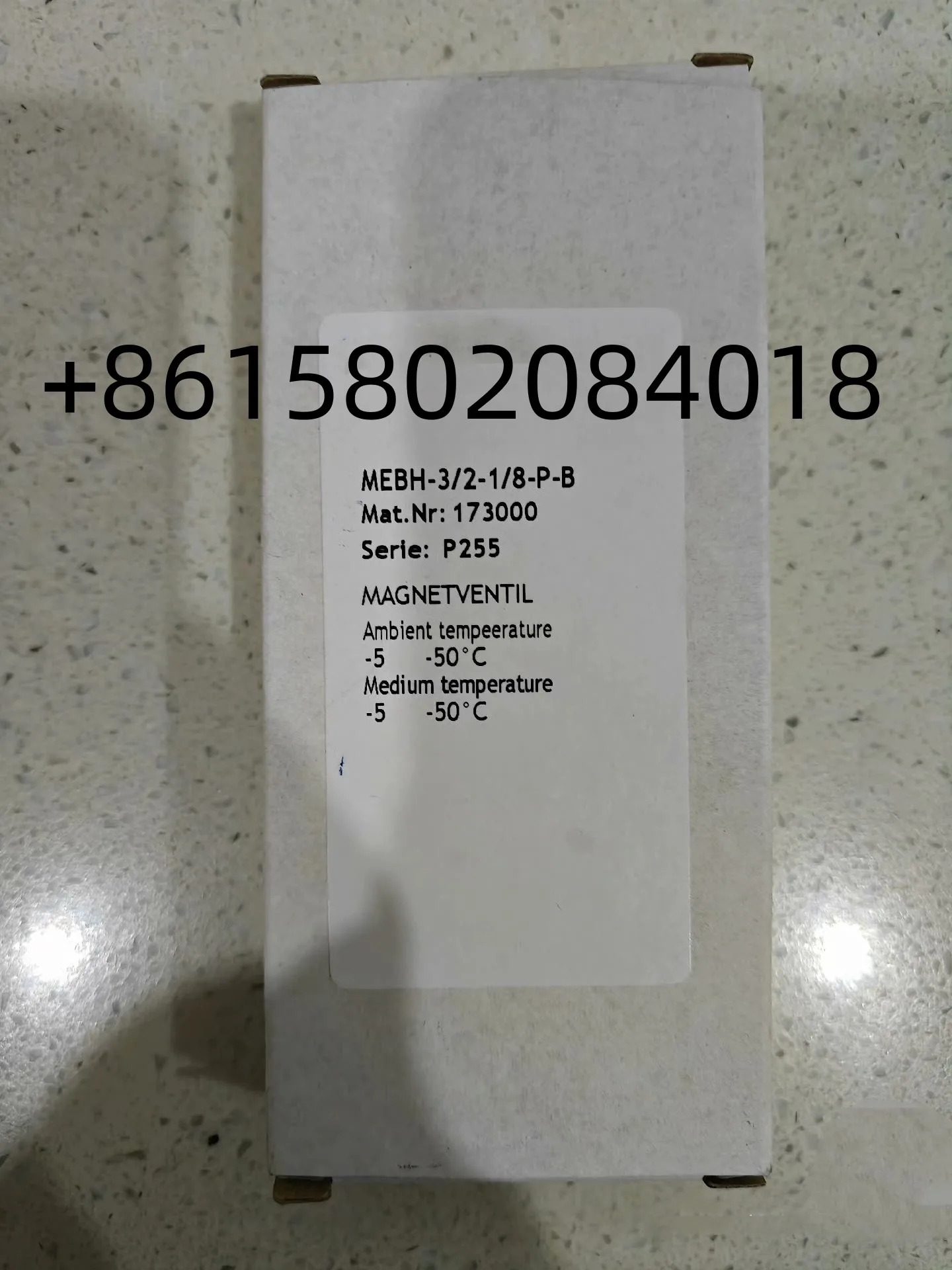 MEBH-3/2-1/8-P-B 173000 MEH-3/2-1/8-P-B 173126 MEH-3/2-1/8-B 173124 MEBH-3/2-1/8-B 172998