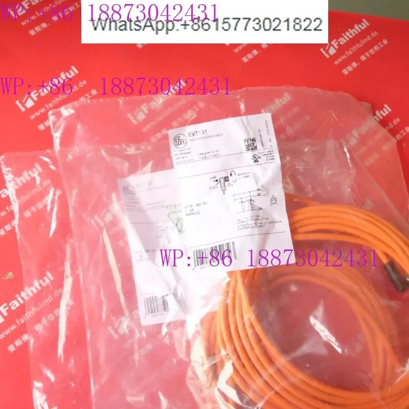IFM EVT131 신규 연결 케이블 ADOAF032VAS0005E03 M8 3코어 5미터