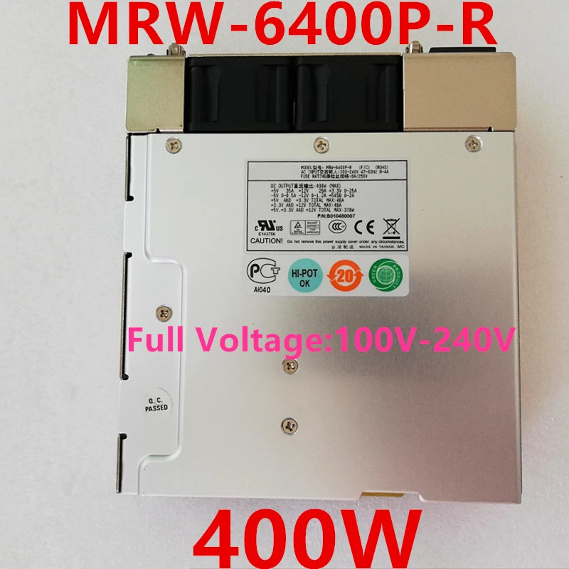 Emacs Advantech CRPS 400W 전원공급장치 MRW-6400P-R새 원본 PSU