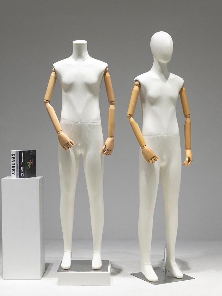 백화점 마네킹 받침대 디스플레이 진열대 옷가게 상반신 디피용 스탠드 높이 바디 - 상세 이미지 3