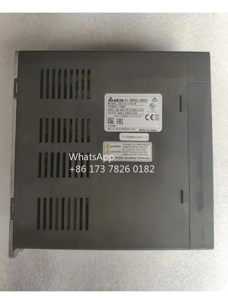 ASD-A2-0743-M 리퍼 서보 드라이브 750W 기능 OK