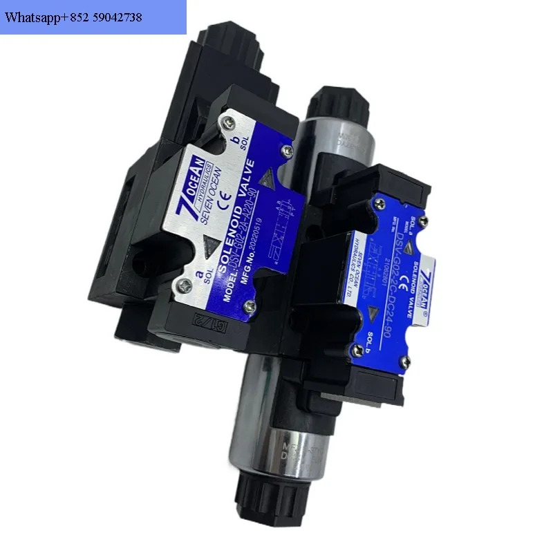 솔레노이드 밸브 DSV-G02-2C/G03-6C/2A/2N/8C/-DC24/A220/110-82