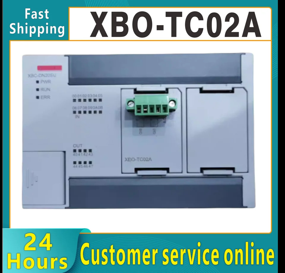 오리지널 XBO-TC02A PLC 열전대 모듈