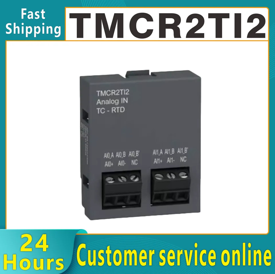 오리지널 TMCR2TI2 TM241CE40T TM241CE40R 온도 입력 확장보드