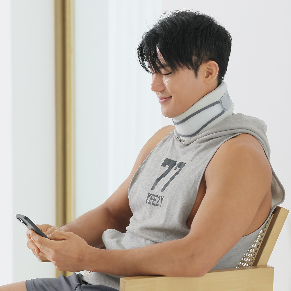 빔핏 목 보호대 정승제 디스크 거북목 목견인기 지지대 깁스 NEB-01 상품 이미지
