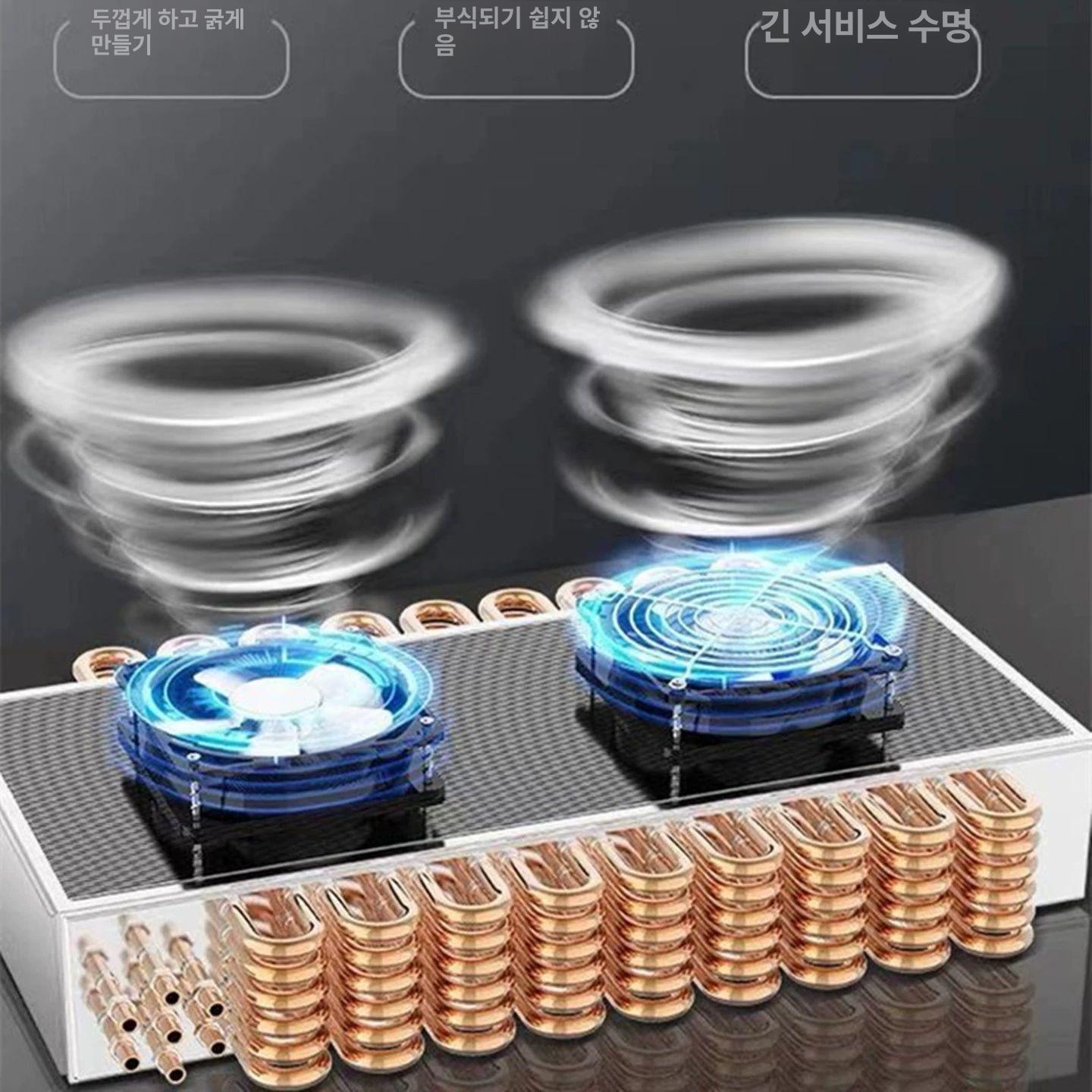 업소용 냉장고 음료수 도어 유리문 미니사이즈 쇼케이스 보관 투명유리 공냉식 - 상세 이미지 2