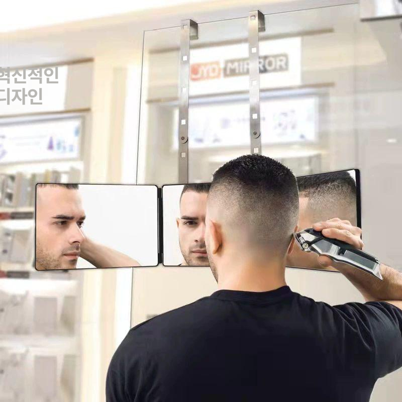 휴대용 접이식 손거울 메이크업 미러 여행용 화장거울 레트로 감성 소품 - 상세 이미지 2