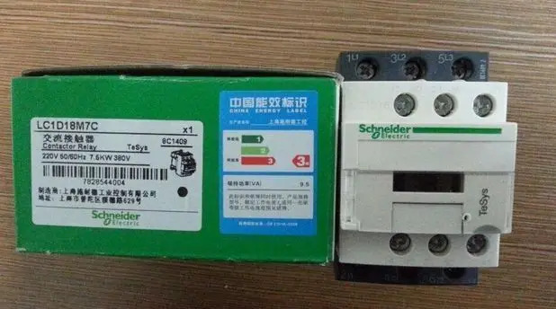 슈나이더 LC1D18B7C 24VAC 접촉기
