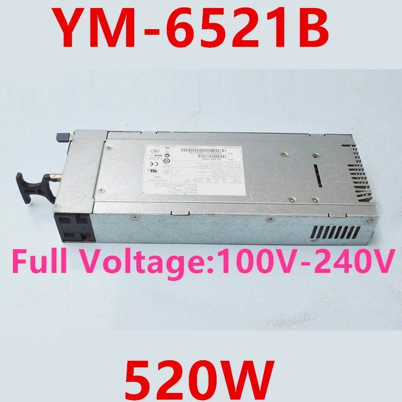 오리지널 PSU 전원공급장치 YM-6521B 3Y 520W 신