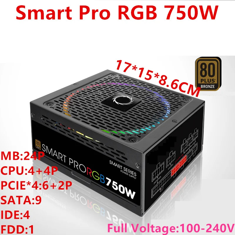 써멀테이크 스마트 프로 RGB 오리지널 전원공급장치 SPR-650AH3FSB-R SPR-750AH3FSB-R SPR-850AH3FSB-R Tt 850W 750W 650W