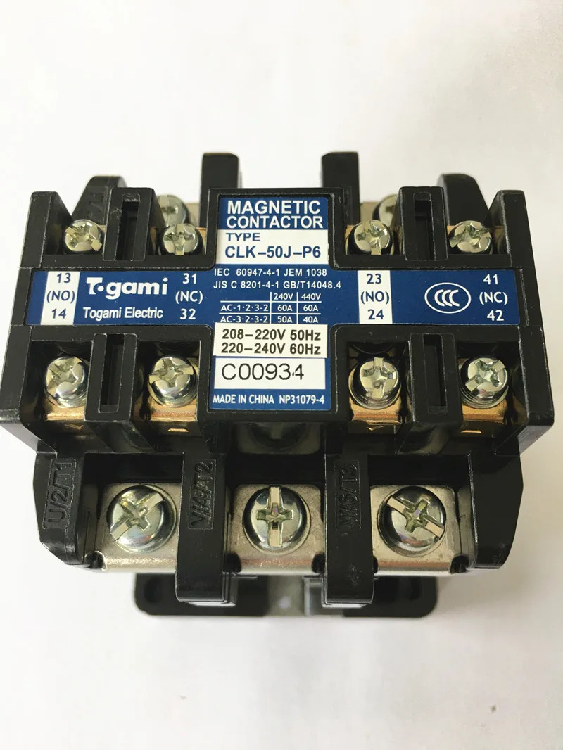 Tog AC 접촉기 CLK-40J 50J AC220V 포장