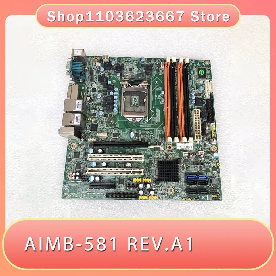 Advantech 산업컴퓨터 메인보드 1155 핀 듀얼 포트 AIMB-581 REV.A1 AIMB-581QG2