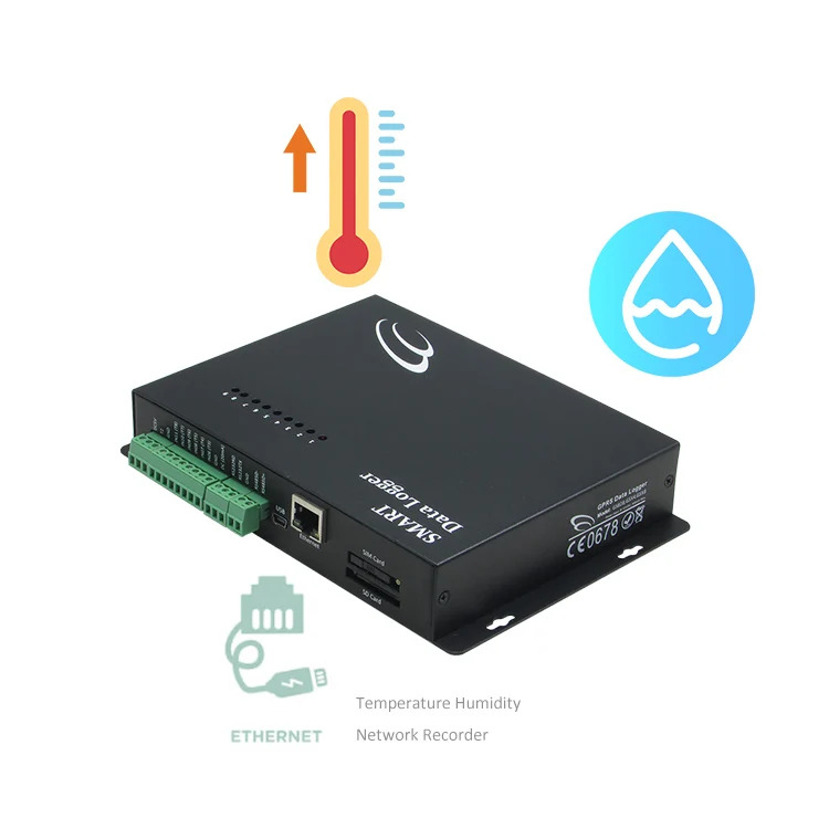 Gsm 알람 무선 온도 습도 데이터 로거 콜드 체운송 감지기