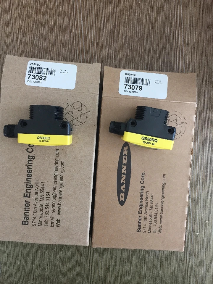 QS30EQ QS30RQ 배너 60m 광전센서