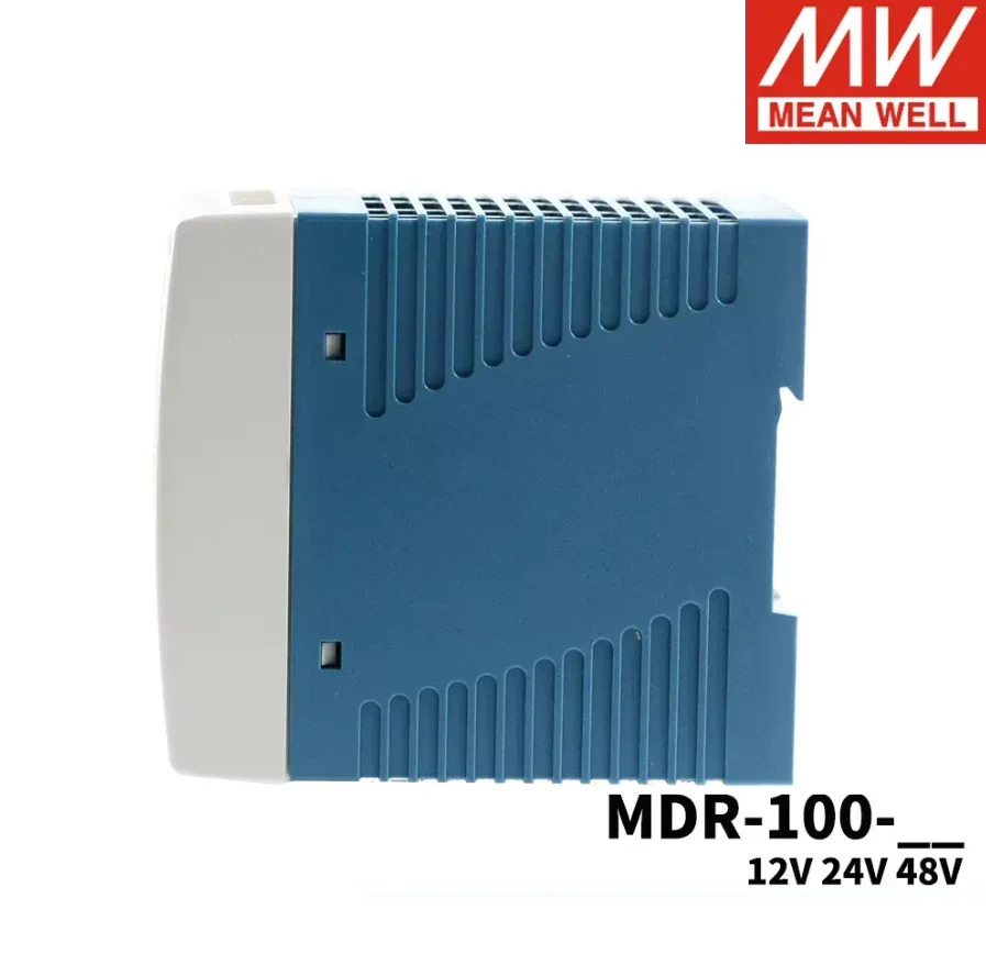 MEAN WELL MDR-100 12/24/48V 소량 100W 플라스틱 하우징 MDR-100-12 MDR-100-24 MDR-100-48
