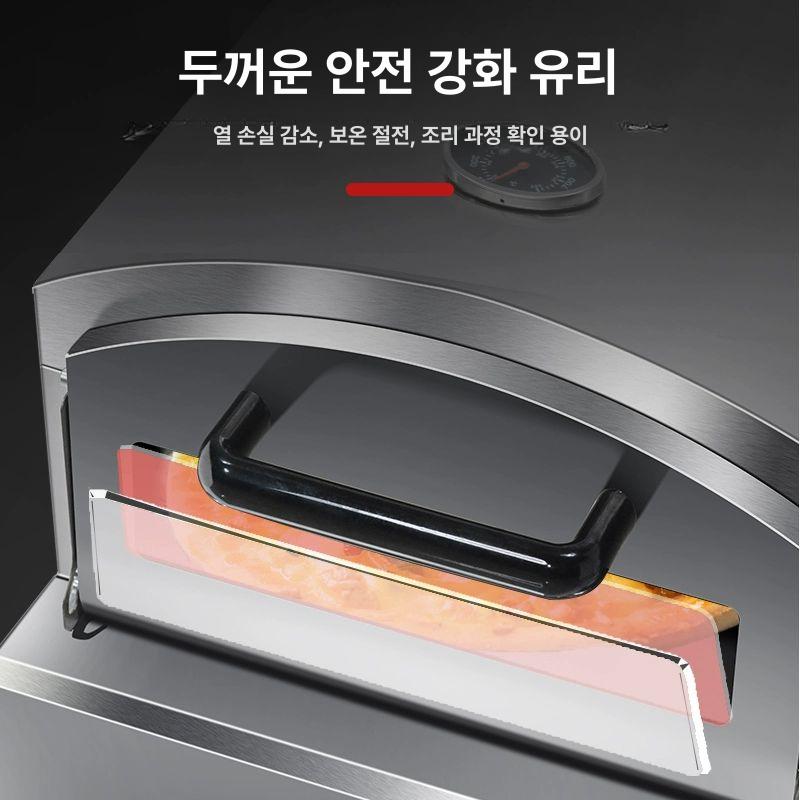 가정용 전기오븐 홈베이킹 제빵기계 피자 소형 다기능 베이킹 가열식 - 상세 이미지 4