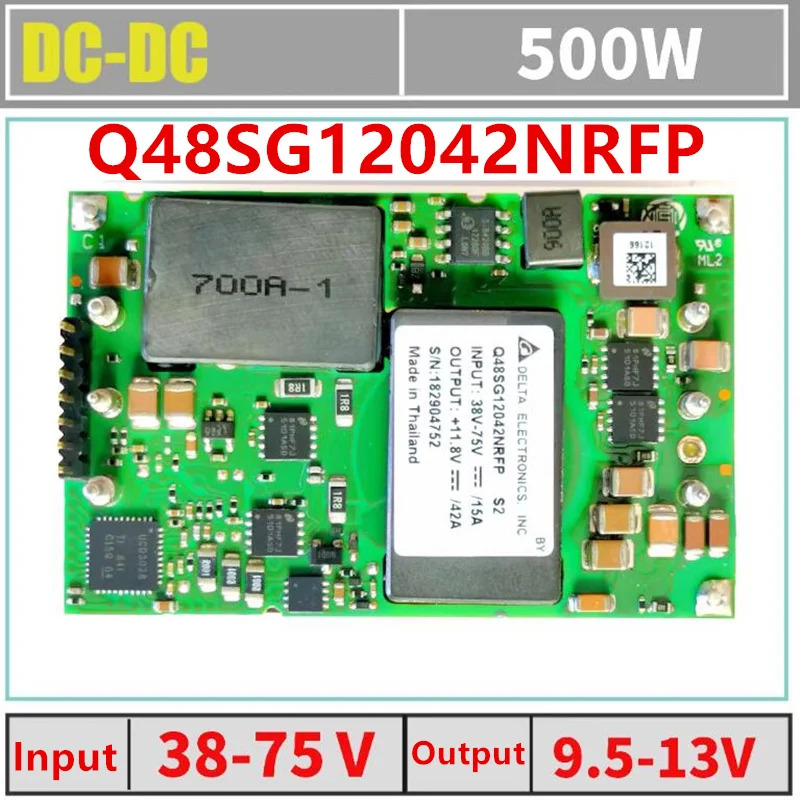 오리지널 전원 모듈 델타 11.8V42A 500W 전원공급장치 Q48SG12042NRFP 신