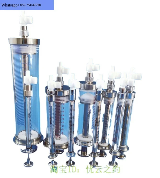 밸브 타입 밀폐 샘플링 프로브 고정밀 인젝터 우수내식성 밀봉 성능 0.1-500ml