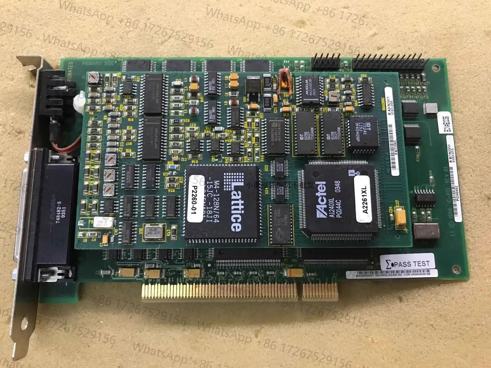 1 PC 리퍼 IC2-FA-S5060 IC-PCI REV B1 P2260-01 A2261XL 이미지 캡처 카드