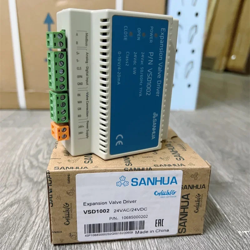 Sanhua 전확장 밸브 드라이버 컨트롤러 VSD1002 24VDC 6W 오리지널 신