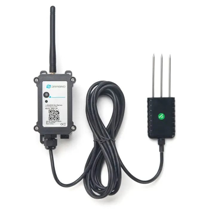 스마트 농업Dragino LoRaWAN 센서 토양 수분 전기 전도도