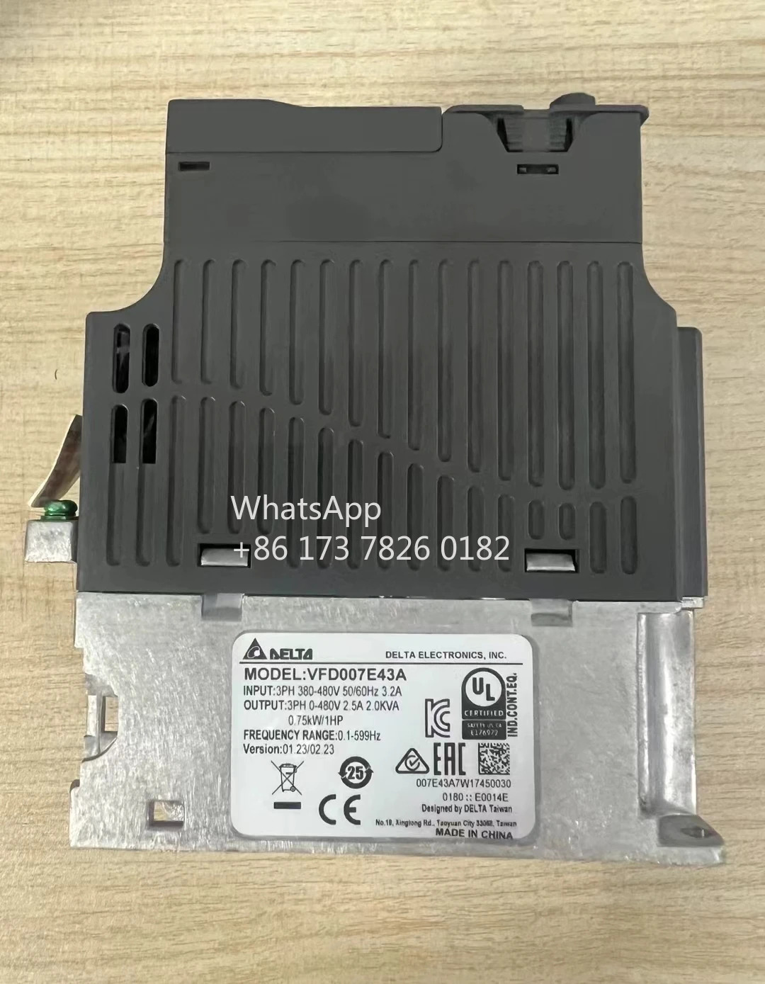 VFD007E43A 리퍼 인버터 0.75kW 기능 OK