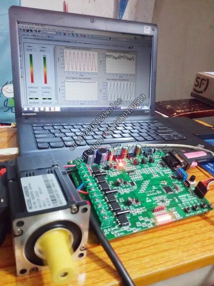 영구 자석 동기 PMSM 모터 FOC 벡터 제어 개발보드 BLDC MCLV-2 DM330021-2