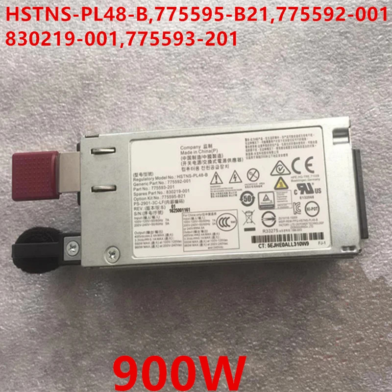 hp호환 DL180 DL160 DL80 ML150 G9 PSU 900W 전원공급장치 HSTNS-PL48-B 775595-B21 775592-001 830219-001 775593
