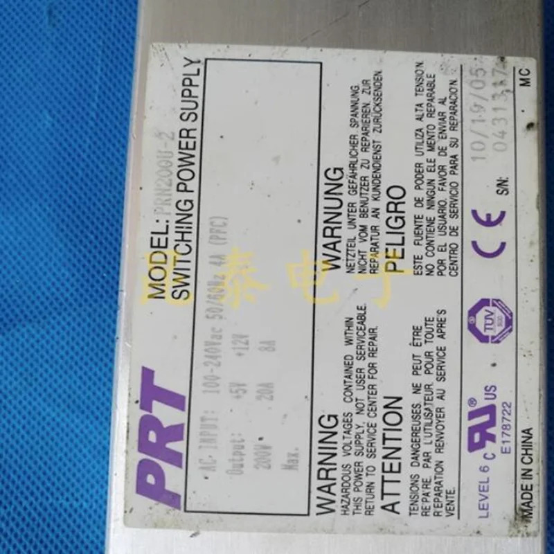 PRT 200W PRN200U-2거새 전원공급장치