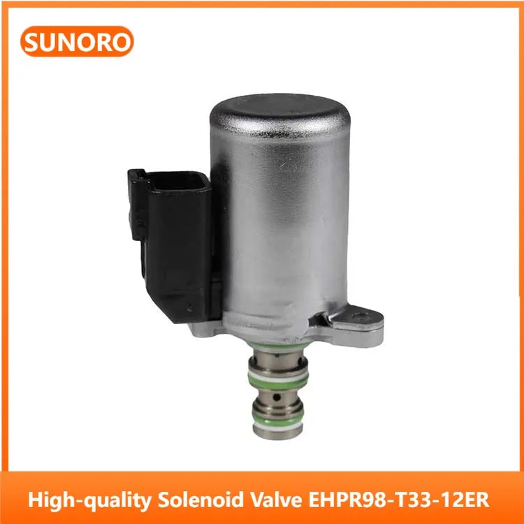 SUNORO 유압 Ehp호환R98-T33-12ER 펌프 솔레노이드 밸브 Ehp호환R98-T33-24ER 비례 감압 릴리프