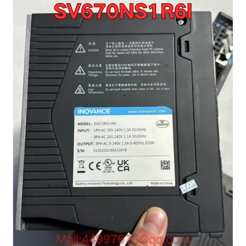 리퍼 SV670NS1R6I 서보 드라이브 기능 리퍼는 정상