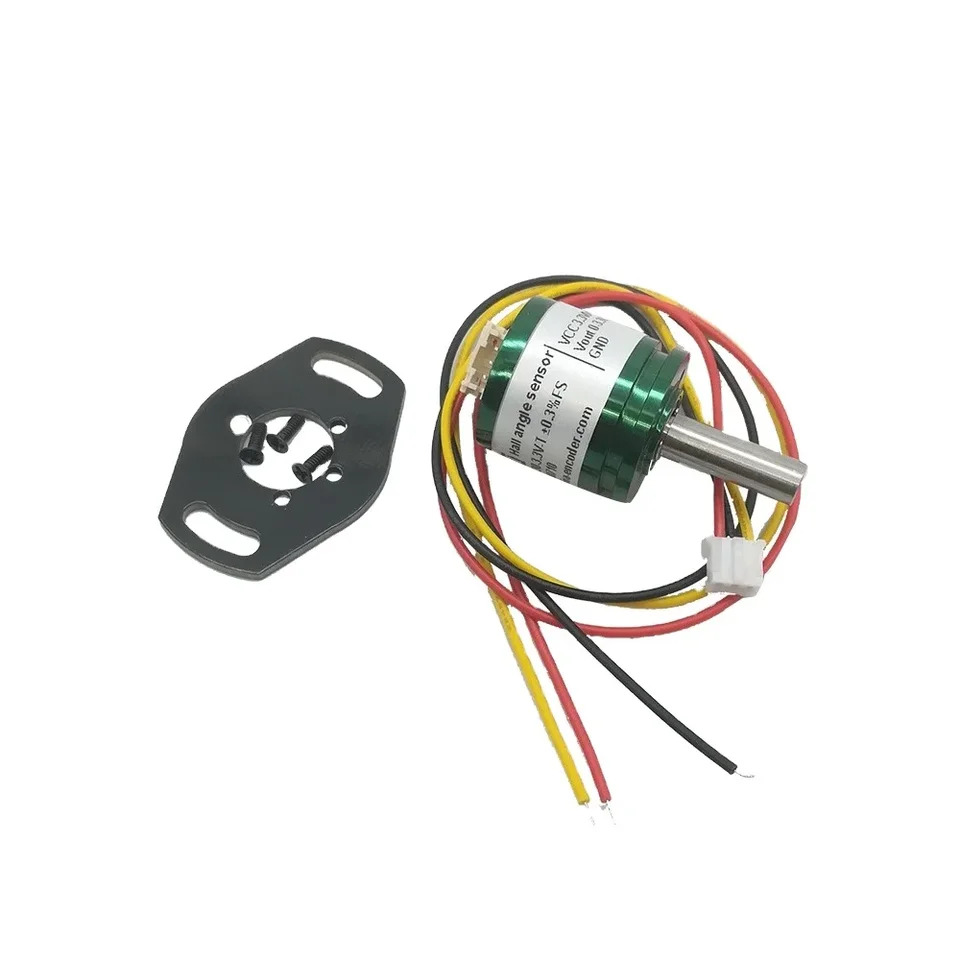 회전 홀 각도 센서 5V/15-28V 전원공급장치 0-360 도 1-5V 출력 P3022