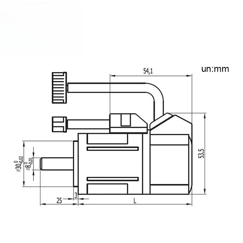 100W AC 서보모터 키트 0.32N.M 3000RPM 40ST-M00330 드라이버 AASD 10A 완전 모터