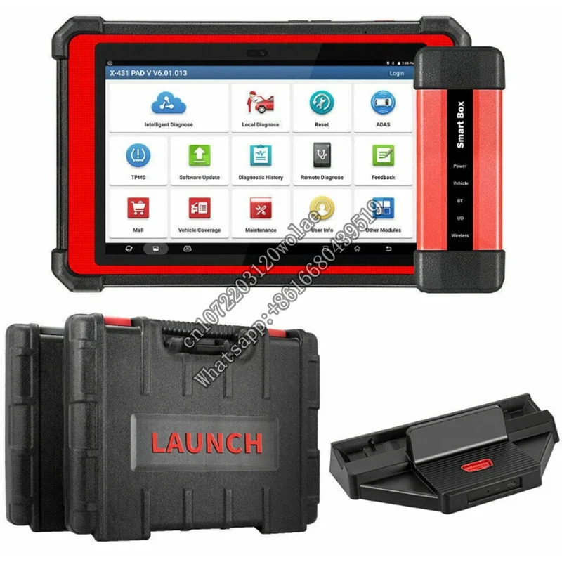 스마트 3.0 자동 전체 시스템 자동차 OBD2 코드 리더 스캐너 온라ECU 프로그래머 진단 도구 X431 PADV PAD 5
