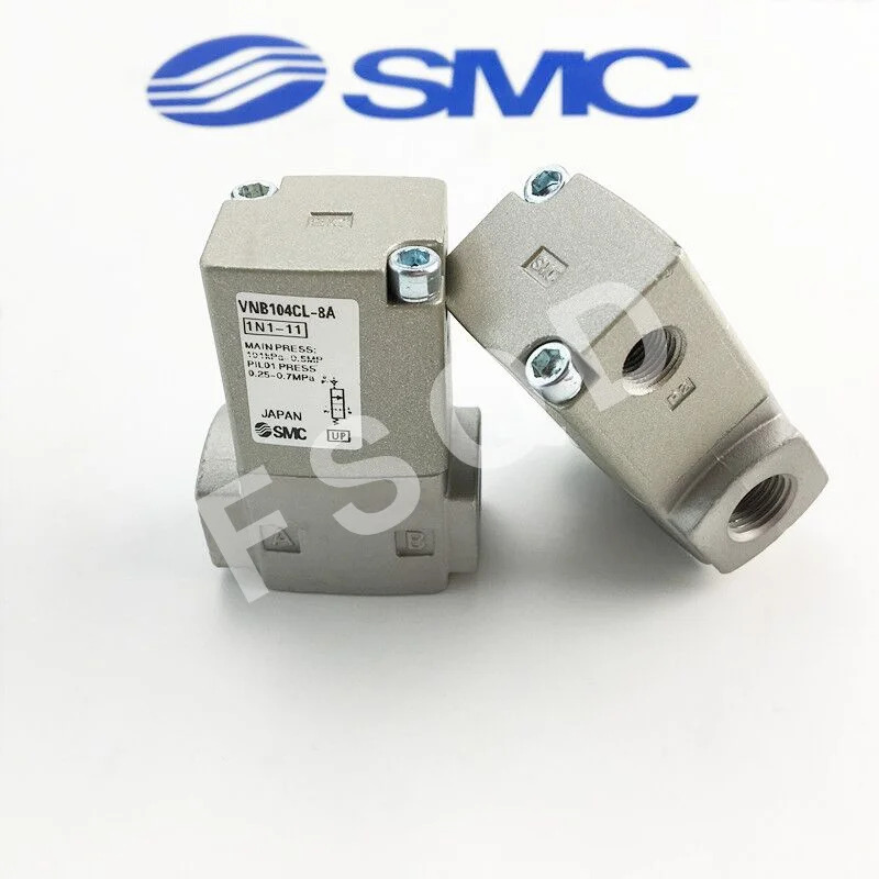 SMC 솔레노이드 밸브 VNB104CL-8A VNB104CS-8A VNB204CS-15A VNB103BS-8A VNB 시리즈 공압 부품