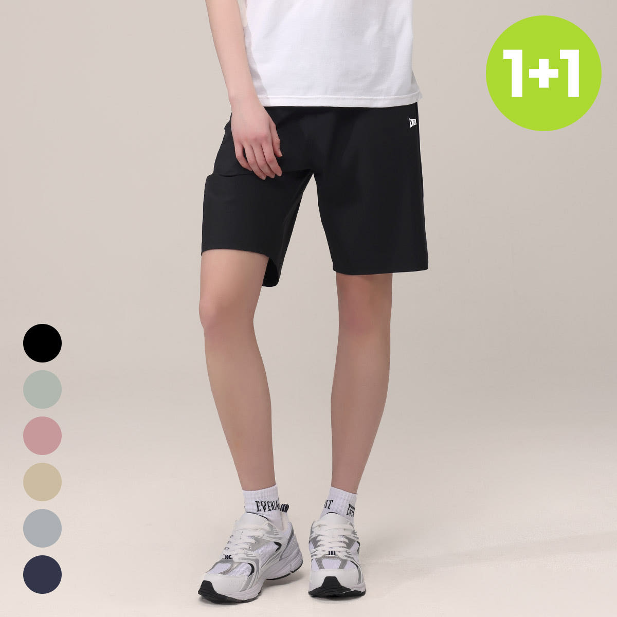 에버라스트 여성 여름 5부 반바지 스트라이프 팬츠 가격 비교 EVERLAST Korea 에버라스트 여성 여름 5부 반바지 스트라이프 팬츠